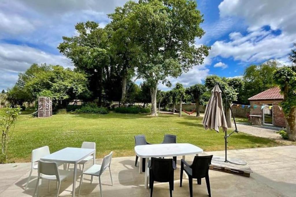 La Demeure De Margot - 24 Couchages Villa Villeneuve-sur-Yonne Buitenkant foto