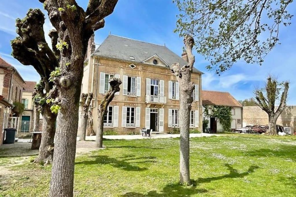 La Demeure De Margot - 24 Couchages Villa Villeneuve-sur-Yonne Buitenkant foto